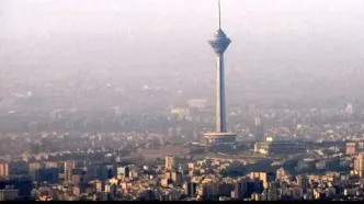 شاخص آلودگی هواى تهران؛ ناسالم براى گروه‌های حساس