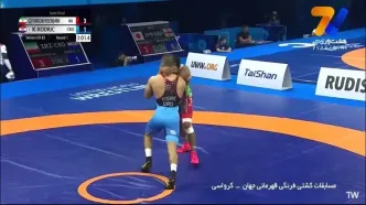کشتی غلامرضا فرخی مقابل کارلو کودریچ کروات در نیمه نهایی را ببینید ی کامل