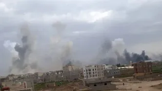 خبر فوری : حمله اسرائیل با بمب سنگرشکن به یمن
