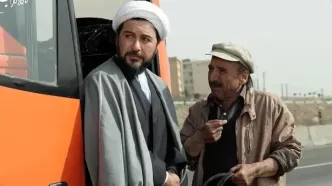 سکته امیرحسین صدیق زمان بازی در نقش روحانی