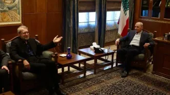 دیدار لاریجانی با رییس‌ مجلس لبنان