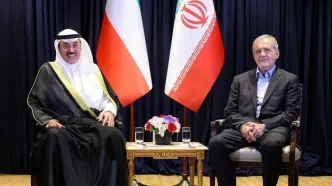 دیدار پزشکیان و ولیعهد کویت در مجمع عمومی سازمان ملل