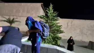 نازون در فرودگاه قایم شد!