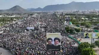 مراسم بزرگداشت سالروز شهادت سید حسن نصرالله در صنعا