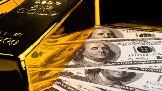 افزایش قیمت جهانی طلا همزمان با افت ارزش دلار