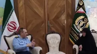 دیدار وزیر دفاع و رئیس سازمان ملی پرورش استعدادهای درخشان