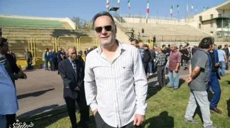 عکس کمتردیده‌شده از ستاره استقلال در کنار شمالی‌ها