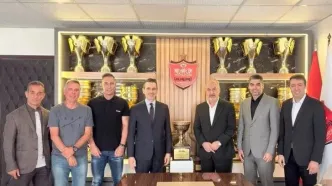 حضور سفیر اسپانیا در باشگاه پرسپولیس