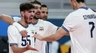 قهرمانی والیبال ایران در بازی‌های آسیایی جوانان