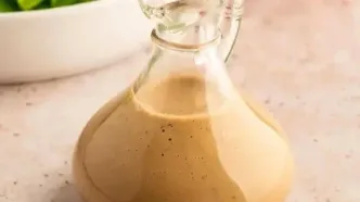 طرز تهیه سس وینگرت بالزامیک خامه‌ای در ۱۰ دقیقه | راز سالادهای لوکس و خوشمزه!