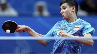 نابغه تنیس روی میز ایران تاریخ‌ساز شد