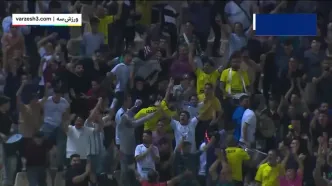 گل اول چادرملو به استقلال توسط حبیبی نژاد