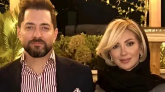 قاب خیره‌کننده بهرام رادان و همسرش در افتتاحیه رستوران جدیدشان«ویلو»!