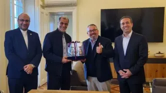 دیدار خسروی‌وفا و علی‌نژاد با رئیس فدراسیون جهانی والیبال