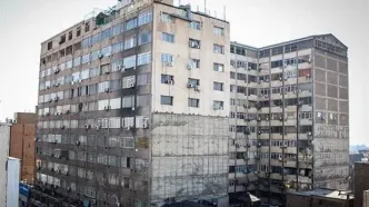 ۴ ساختمان تجاری بزرگ تهران در وضعیت قرمز ایمنی