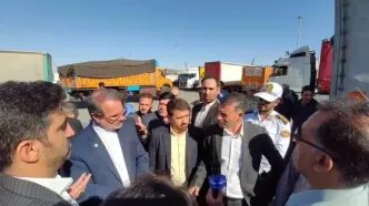 بازدید رئیس سازمان بازرسی از پایانه مرزی شهید سلیمانی و گمرک تجاری مهران