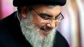 فوتبال بازی کردن سیدحسن نصرالله در جوانی/فیلم