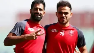 مهمان ویژه تمرین امروز پرسپولیس+ تصاویر