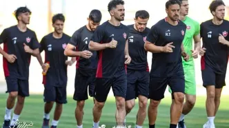 استقبال گرم پرسپولیسی‌ها از مهمان ویژه در تمرین امروز +عکس