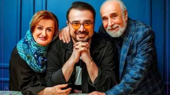 پدر مادر سپند و کمند امیرسلیمانی برای اولین بار مقابل دوربین/ ویدئو