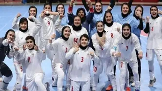 دختران فوتسال ایران در بازی‌های آسیایی جوانان قهرمان شدند