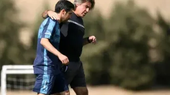 چرا خسرو حیدری از تمرین استقلال قهر کرد؟