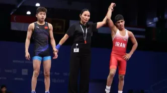 پارسا طهماسبی اولین طلای کشتی ایران را دشت کرد