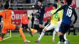 کامبک تاریخی سامورایی‌ها؛ ژاپن، برزیل پرافتخار را در توکیو تحقیر کرد