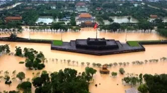 یک شهر در ویتنام غرق شد!