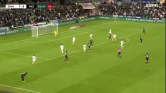 ویدیو: گل سوم منچسترسیتی به سوانسی توسط چرکی