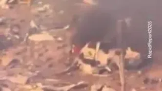 انفجار در کارخانه تولید مواد منفجره در آمریکا/فیلم