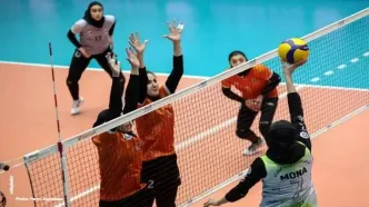 کسب اولین مدال طلای تاریخ والیبال زنان ایران در تاشکند
