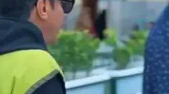 عمو پورنگ خادم حرم امام هشتم شد+فیلم