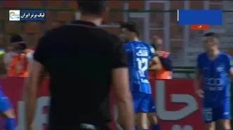 گل دوم استقلال توسط منیر الحدادی در دقیقه 45 / استقلال 2 - آلومینیوم 0