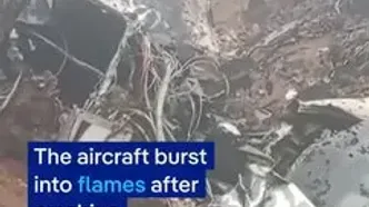 ببینید؛ سقوط مرگبار هواپیمای حامل گردشگران در کنیا