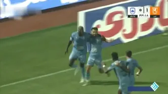 گل اول چادرملو به مس رفسنجان + ویدئو