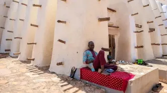 تصاویر؛ معماری عجیب مسجد جامع بورکینافاسو