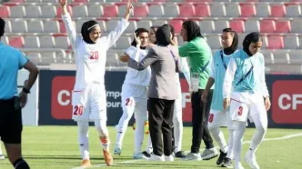 پیروزی دختران فوتبال ایران مقابل هند