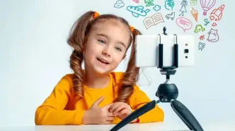 اینفوگرافیک/ تلفن همراه و فضای مجازی با مغز کودکان چه می‌کنند؟