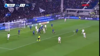 ویدیو: گل اول میلان به آتالانتا توسط ساموئله ریچی