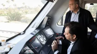 بازدید میدانی پزشکیان از شبکه ریلی تهران + فیلم