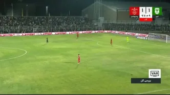گل دوم خیبر به پرسپولیس + ویدئو