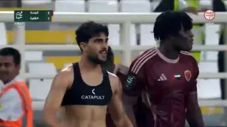 غندی‌پور گل زد و شادی خاصش سوژه شد!