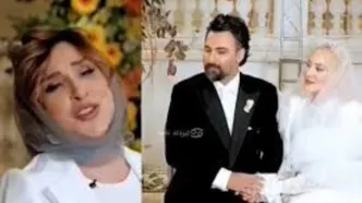 خواندن عقد آریایی آرام جعفری و بابک انصاری، توسط مرجانه گلچین/ ویدئو
