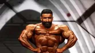 هادی چوپان برای سومین‌بار نایب قهرمان مستر المپیا شد/ او عنوان قهرمان مردمی مستر المپیا 2025 را کسب کرد/ ویدئویی از فیگورهای انفرادی او در فینال