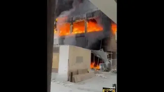 جزئیات آتش‌سوزی یک مجتمع تجاری در قشم