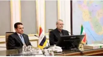 بیانیه بغداد درباره رایزنی لاریجانی و الاعرجی در تهران
