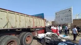 فوت ۴ نفر از کارکنان دانشگاه علوم پزشکی فسا بر اثر سانحه‌ رانندگی