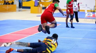 قهرمانی جوانان آسیا-دیدار تیم ملی کبدی پسران ایران و سریلانکا