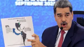 رئیس جمهور ونزوئلا: آمریکا در حال «تولید کردن» جنگ علیه من است